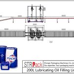 Awtomatikong 200L Lubricating Oil Filling Line