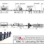 Awtomatikong 50ML-1L Lubricating Oil Filling Line