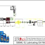 Awtomatikong 500ML-5L Lubricating Oil Filling Line