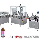 Oral Liquid Syrup Filling ug Capping Machine